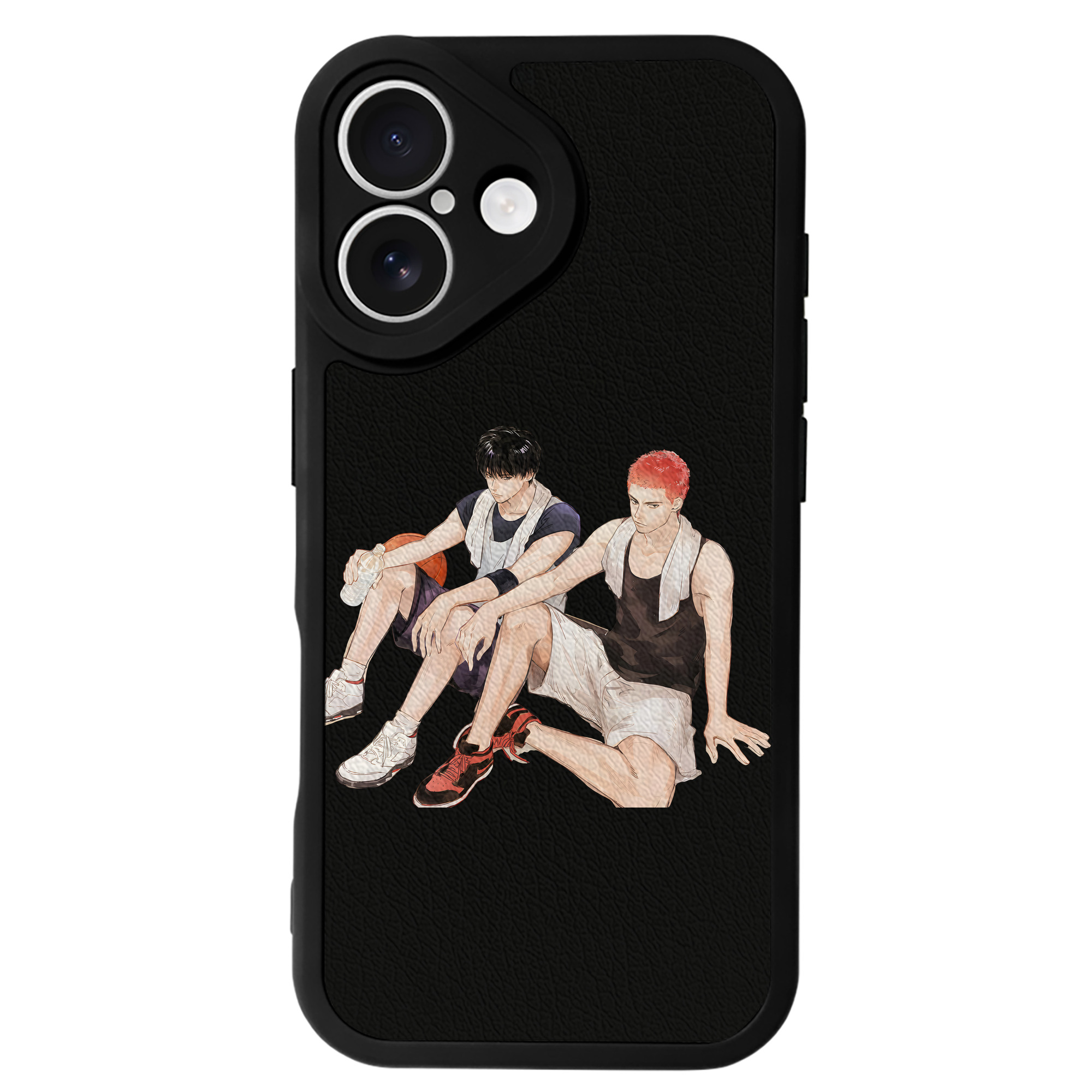 （画像用） SLAM DUNK／スラムダンク 【iPhone 16シリーズ対応】シリコンスマホケース（レザー調） 材質：シリコン